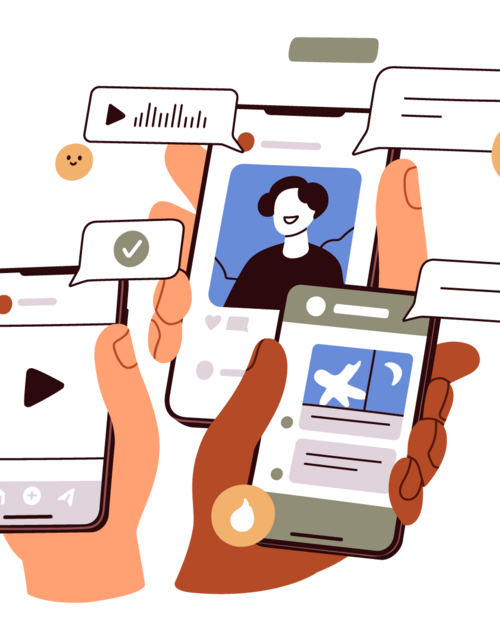 plusieurs smartphone