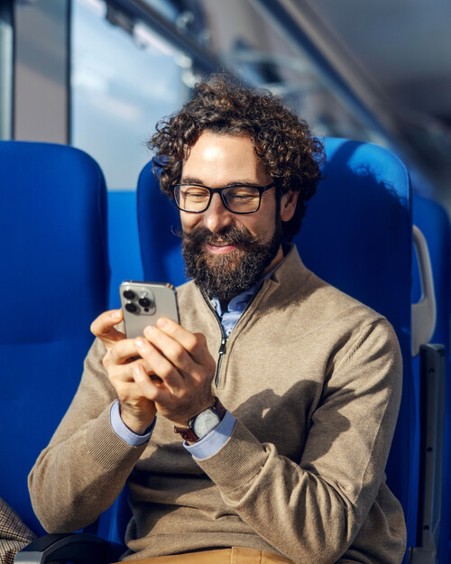 Smartphone train