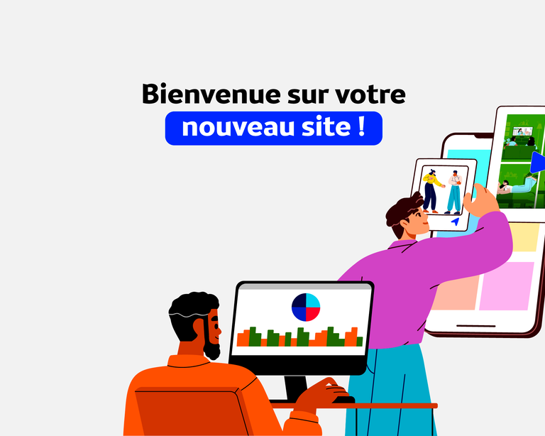 Bienvenue sur notre nouveau site