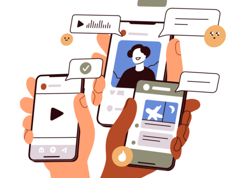 plusieurs smartphone