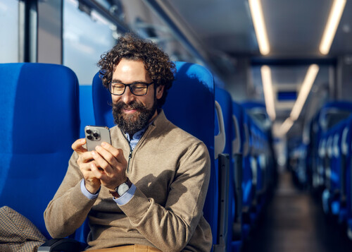Smartphone train